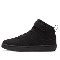 (PS) Nike Court Borough Mid 2 'Triple Black' CW5868-001