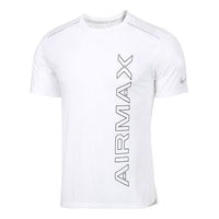 Nike Rise 365 Running Sports Training Round Neck Short Sleeve White AQ9922-100
