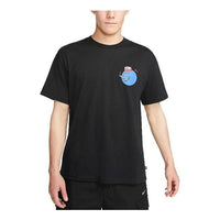 تيشيرت Nike SB Globe Guy باللون الأسود FB8137-010