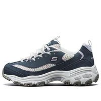 (WMNS) Skechers D'lites 1.0 أزرق/أبيض 13144-NVW