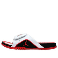 حذاء Air Jordan Hydro 4 Retro باللون الأبيض الناري الأحمر رقم 532225-160