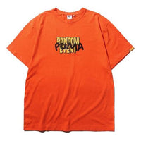 PUMA x Randomevent Unisex Logo Tee Orange/Red 596665-40