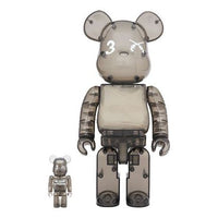 3.Paradis Roarguns x BE@RBRICK إصدار شفاف 100%+400% 3.PARADIS
