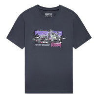 Li-Ning BadFive Graphic Loose Fit T-shirt 'Dark Grey' AHSS401-4