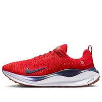 حذاء Nike Reactx Infinity Run 4 Extra Wide باللون الأحمر الجامعي والأزرق الداكن FN0881-600
