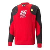PUMA Scuderia Ferrari Statement Crew  Neck Sweatshirt 'Red' 538108-02