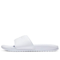 (WMNS) Nike Benassi JDI Slide 'Triple White' 343881-115