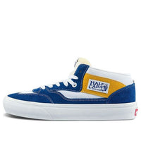 حذاء تزلج Vans نصف أزرق أبيض أصفر VN0A4BXGBYL