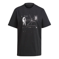 حذاء adidas Ub Gfx T Illu 1 رياضي أنيق كاجوال برقبة دائرية وأكمام قصيرة أسود GU1752
