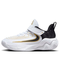 (PS) Nike Giannis Immortality 4 'White Black Metallic Gold'  FZ6733-100