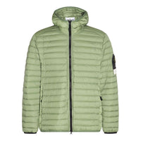 سترة شتوية بسحاب وشارة شعار STONE ISLAND "أخضر" 781540324-V0055