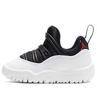 (TD) حذاء Air Jordan 11 Retro Little Flex باللون الأسود BQ7102-010