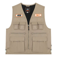 Vans x Rokit Waltonian Vest 'Khaki' VN0005XAKHK