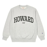 Palace X Champion FW22 Logo Sweater 'Grey' PLA-FW22-252
