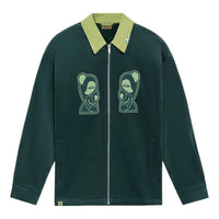 جاكيت Li-Ning THE NORTH FACE بطباعة شعار "Dark Green" AFDRA33-3