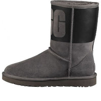 (WMNS) حذاء UGG كلاسيكي قصير مطاطي "رمادي" 1096473-GRB
