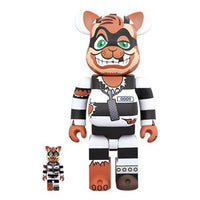 BE@RBRICK Scratch أسود أبيض برتقالي 100%+400% 'أسود أبيض برتقالي' BB-SCRATCH