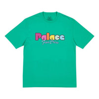 PALACE Fun Pool Green Alphabet Printing Short Sleeve Unisex P18SS007