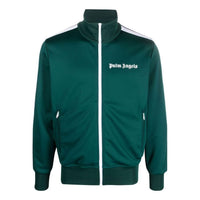 Palm Angels SS23 Classic Track Jacket 'Green White' PMBD001C99FAB0045501