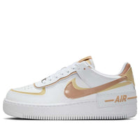 (WMNS) Nike Air Force 1 Low Shadow 'White Team Gold Rattan' DZ1847-111
