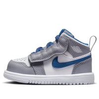 (TD) Air Jordan 1 Mid Alt 'Gray White Blue' AR6352-014