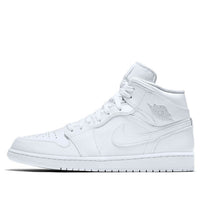 Air Jordan 1 Retro Mid 'White Pure Platinum' 554724-104