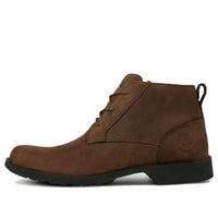حذاء Timberland Fitchburg Chukka المقاوم للماء "Dark Brown Nubuck" A15UH-D38