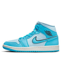 (WMNS) حذاء Air Jordan 1 Mid "Ice Blue" DV1302-400