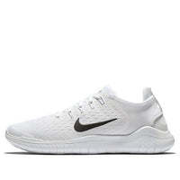 (WMNS) Nike Free RN 2018 'White Black' 942837-100