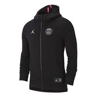 Air Jordan X PSD Crossover Paris Saint Germain Zipper Back paris logo Black Asia Edition BQ4196-010