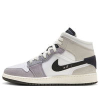 (GS) Air Jordan 1 Mid SE Craft 'Inside Out - Cement Grey' FD9091-002