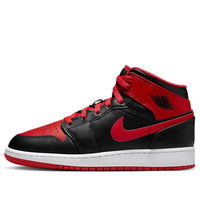 (GS) حذاء Air Jordan 1 Mid 'Alternate Bred 2022' DQ8423-060