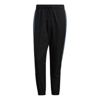 بنطال رياضي adidas neo Sw Wvn Tp للرجال بألوان متباينة، أسود، H45186