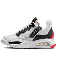 (GS) حذاء Air Jordan MA2 "رمادي دخاني فاتح أحمر جامعي" CW6594-106