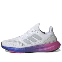 (WMNS) adidas PureBoost 22 'White Lucid Fuchsia' HQ8576