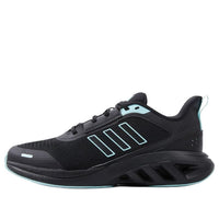 حذاء adidas Neo All Day Power باللون الأسود والأزرق المخضر JQ2245