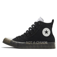 حذاء كونفيرس UNT1TL3D عالي "Not a Chuck - أسود" 169467C