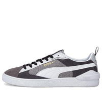 PUMA Suede Block Wt Foam Strip 2 'أسود أبيض رمادي' 383895-01