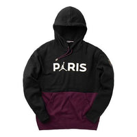 هودي من الصوف من Air Jordan PSG Paris Saint-Germain، لون بوردو، CK9773-010