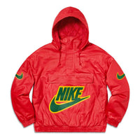 Nike x Supreme Nike Leather Anorak 'Red' CK6218-687