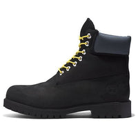 Timberland Heritage 6 Inch Waterproof Boots 'Black Regenerative Leather' A5RVZ015