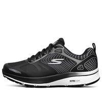 (WMNS) حذاء رياضي Skechers Go Run Consistent منخفض الارتفاع باللون الأسود 128272-BKSL