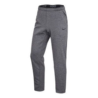 بنطال رياضي رجالي من Nike بلون سادة وشعار صغير من الصوف للتدريب غير الرسمي/بنطال/بنطال رياضي رمادي CZ4350-071