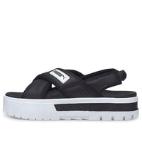 (WMNS) صندل مايز من بوما "أسود وأبيض" 384830-01