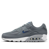 حذاء Nike Air Max 90 Jewel باللون الرمادي والأزرق الملكي FN8005-001