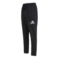 بنطال رياضي طويل محبوك وجيد التهوية من adidas Q3 Bluv Sere Pt بشعار مطبوع باللون الأسود GS4875