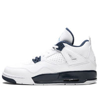 (GS) حذاء Air Jordan 4 Retro 'Legend Blue' 408452-107
