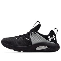 (WMNS) حذاء HOVR Rise 3 من Under Armour باللون الأسود والأبيض 3024274-001