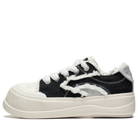 (WMNS) Li-Ning x Disney Low-Top Sneakers 'Black White' AGCT042-1