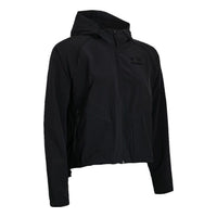 (WMNS) سترة Under Armour Project Rock Unstoppable ذات القلنسوة "أسود" 1380183-001